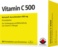 VITAMIN C 500 Filmtabletten