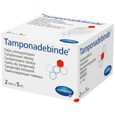 TAMPONADEBINDE 2 cmx5 m steril Hartmann