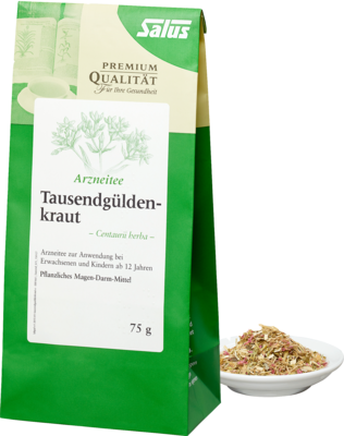 TAUSENDGÜLDENKRAUT Arzneitee Centaurii herba Salus