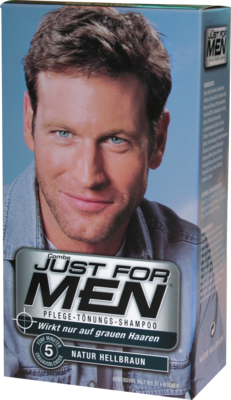 JUST for men Tönungsshampoo hellbraun