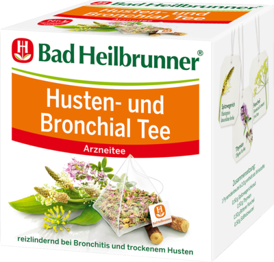 BAD HEILBRUNNER Husten- und Bronchial Tee Fbtl.