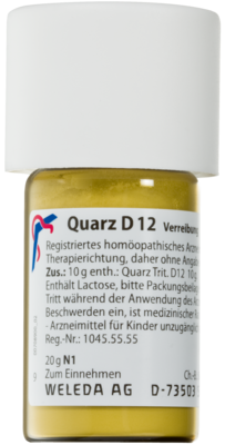 QUARZ D 12 Trituration