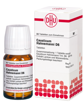 CAUSTICUM HAHNEMANNI D 6 Tabletten