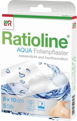 RATIOLINE aqua Duschpflaster 8x10 cm