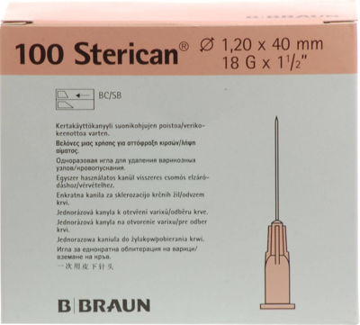 STERICAN Kanülen 18 Gx1 1/2 1,2x40 mm