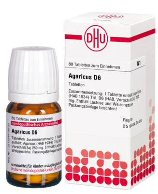 AGARICUS D 6 Tabletten