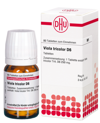 VIOLA TRICOLOR D 6 Tabletten