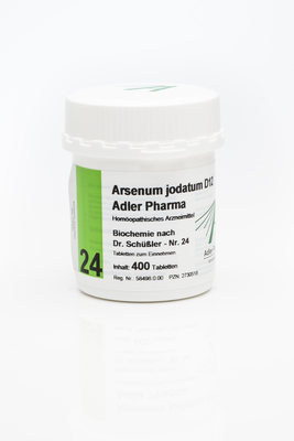 BIOCHEMIE Adler 24 Arsenum jodatum D 12 Tabletten