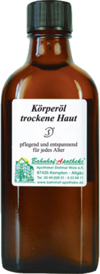 KÖRPERÖL trockene Haut