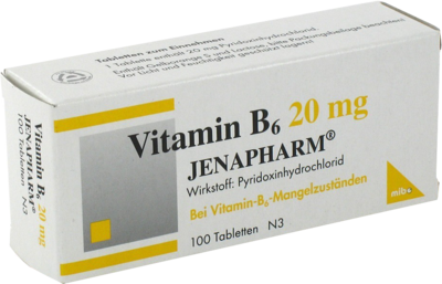 VITAMIN B6 20 mg Jenapharm Tabletten