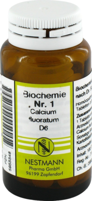 BIOCHEMIE 1 Calcium fluoratum D 6 Tabletten