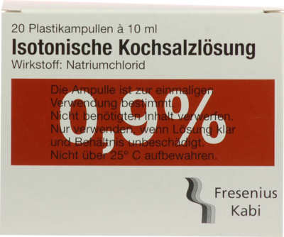 KOCHSALZLÖSUNG 0,9% Pl.Fresenius Injektionslsg.