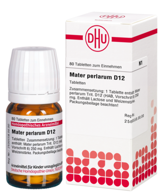 MATER PERLARUM D 12 Tabletten