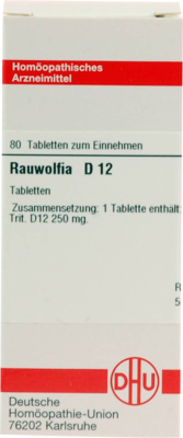 RAUWOLFIA D 12 Tabletten