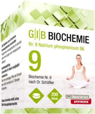 GIB Biochemie Nr.9 Natrium phosphoric.D 6 Tabl.