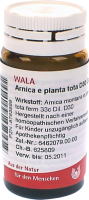 ARNICA E Planta tota D 30 Globuli