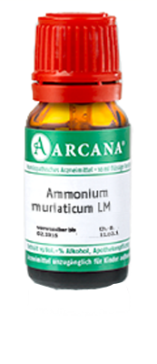 AMMONIUM MURIATICUM LM 1 Dilution