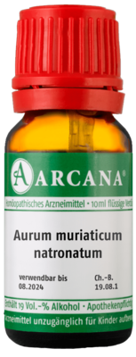 AURUM MURIATICUM NATRONATUM LM 5 Dilution