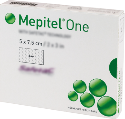 MEPITEL One 5x7,5 cm Silikon Netzverband