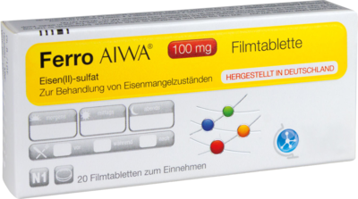 FERRO AIWA 100 mg Filmtabletten