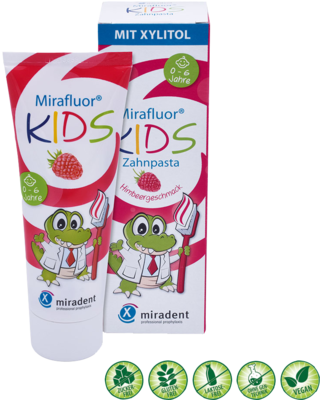 MIRADENT Mirafluor Kids Zahncreme