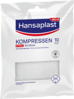 HANSAPLAST Kompressen steril 10x10 cm