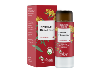 HYPERICUM D 12 Globuli Pflüger Dosierspender